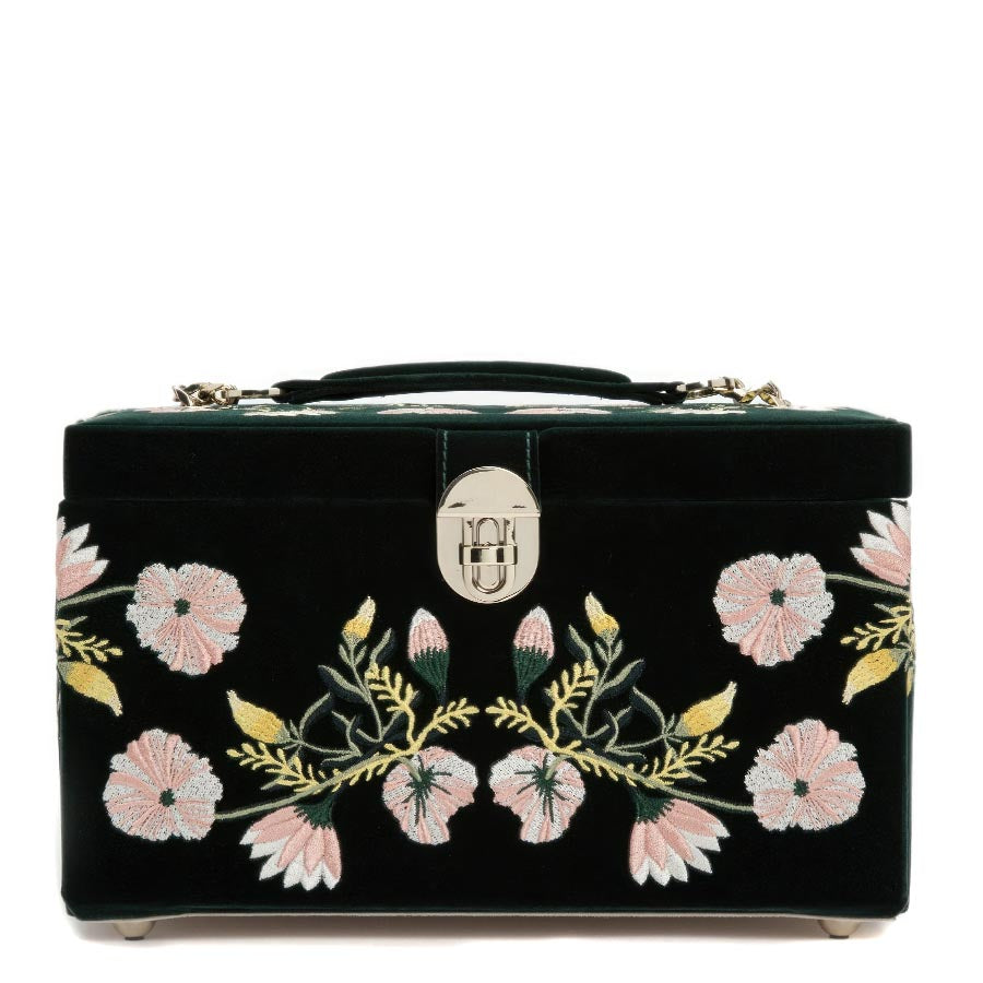 ZOE ジュエリーボックス M フォレストグリーン 393112