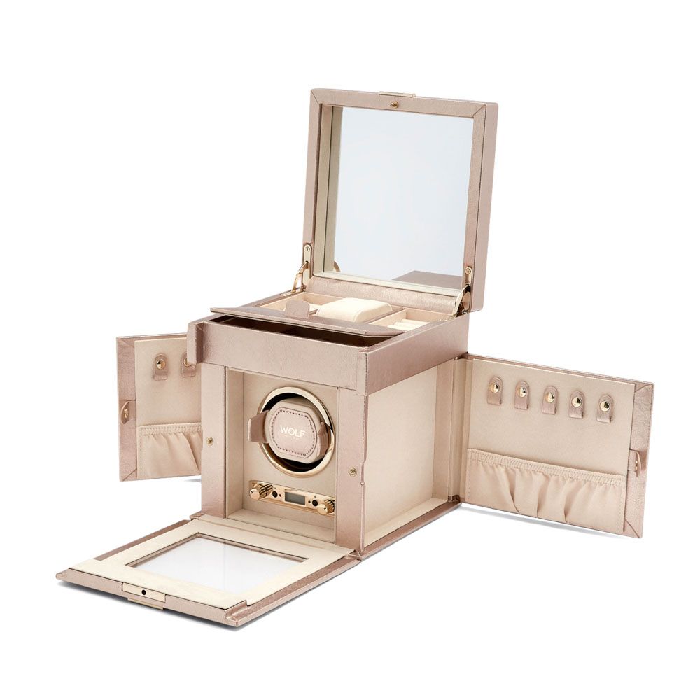 PALERMO ウォッチワインダー ワインディングマシーン 1PS ローズゴールド 213716