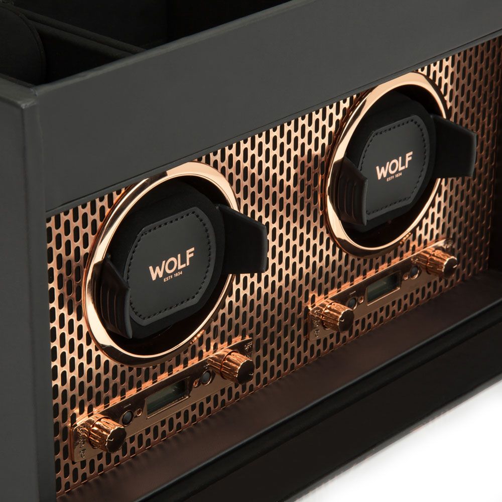 AXIS ウォッチワインダー ワインディングマシーン 2PC カッパー 469316