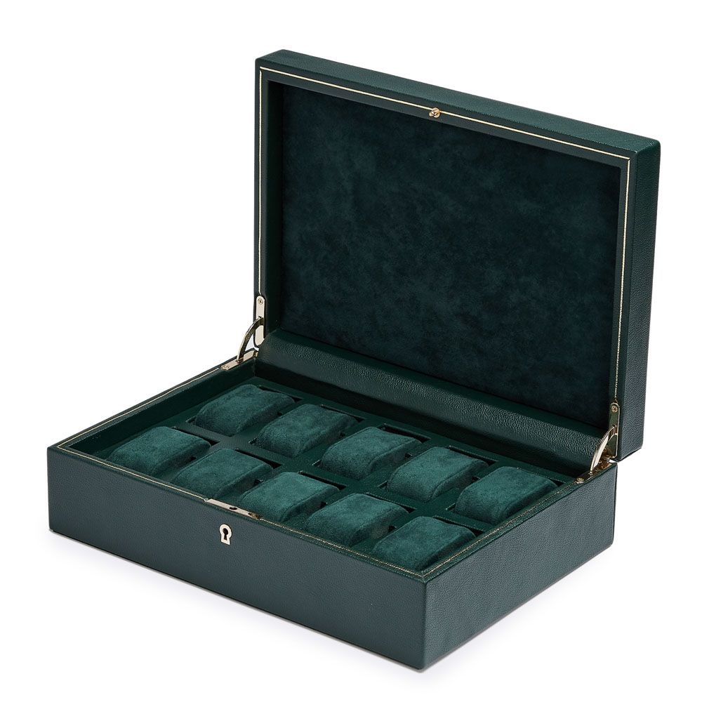 BRITISH RACING ウォッチボックス 10PC グリーン 792741