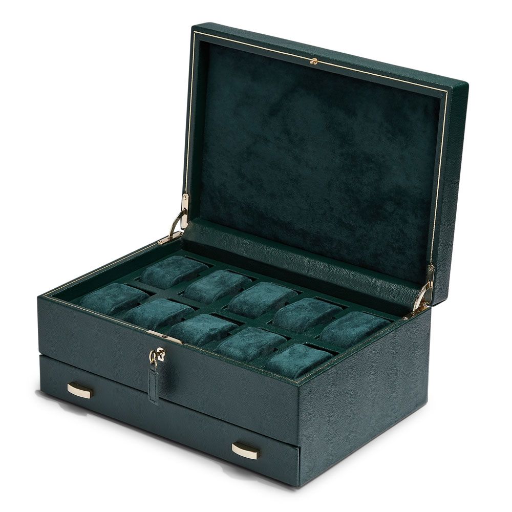 BRITISH RACING ウォッチボックス 10PC グリーン 792841