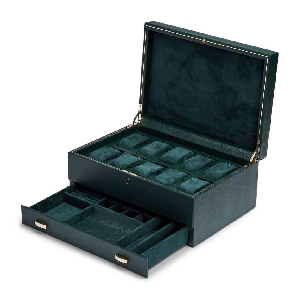 BRITISH RACING ウォッチボックス 10PC グリーン 792841