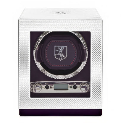 SILVER ウォッチワインダー ワインディングマシーン 1PC シルバー 190003