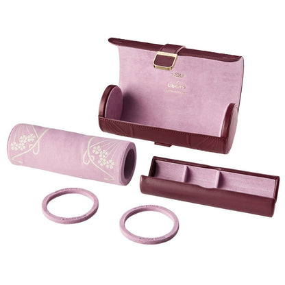 WOLF LIBERTY Ianthe リバティー アイアンシ 3PC ウォッチロール バーガンディ 381527