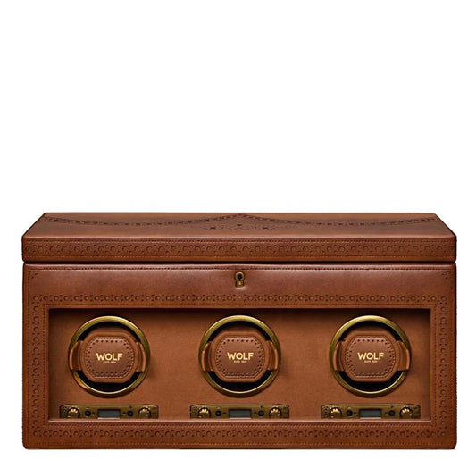 Brogue ブローグ ウォッチワインダー 3PC バーニッシュドブラウン 440306