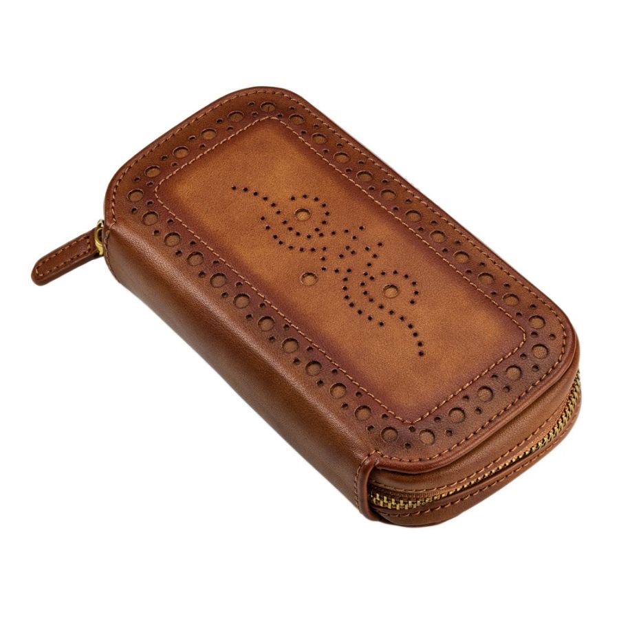 Brogue ブローグ ウォッチジップケース 2PC バーニッシュドブラウン 443406
